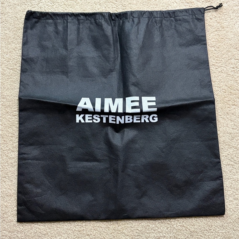 20.5” x 19” Black Aimee Kestenberg Dust Bag